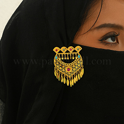 Bohemian Style Heart Brass Tassels Brooches for Women&nbsp;KV4703