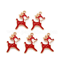 Alloy Enamel Pendants&nbsp;ENAM-N054-012E