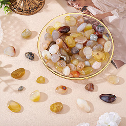 250G Dyed & Heated Natural Agate Beads&nbsp;G-TA0002-73B