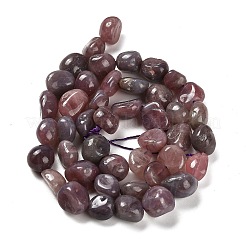 Natural Madagascar Rose Quartz Beads Strands&nbsp;G-P497-01E-07