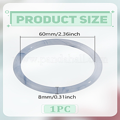 1Pc Glass Bangles for Women&nbsp;BJEW-LP0003-51B