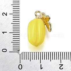 Alloy Enamel Pendants&nbsp;LS-ENAM-D303-07G-06
