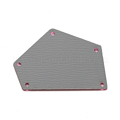 Translucent Acrylic Connector Charms&nbsp;MACR-G065-10A-01
