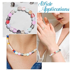 72Pcs 9 Colors Transparent Resin Beads&nbsp;RESI-CJ0004-61