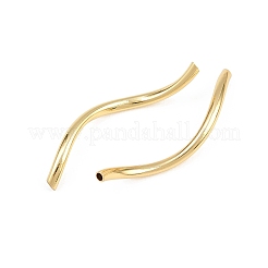 Brass Tube Beads&nbsp;KK-H292-59A-G