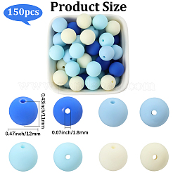 Rubberized Style Imitated Silicone Acrylic Beads&nbsp;MACR-PA0001-06B-02