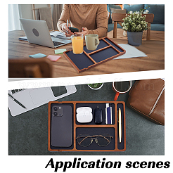 Wood Desktop Storage Boxes&nbsp;CON-WH0095-191A