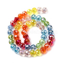 Transparent Glass Beads Strands&nbsp;GLAA-Q009-01E