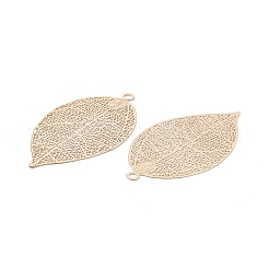 Brass Filigree Big Pendants&nbsp;KK-B064-01KCG