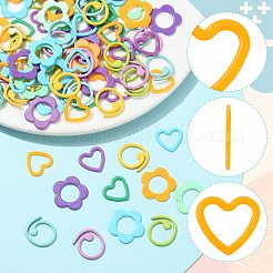 96Pcs 12 Styles Plastic Knittings Tool&nbsp;DIY-FS0010-60