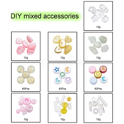 Natural Stone Chip Beads DIY Jewelry Set Making Kit&nbsp;DIY-YW0004-70C