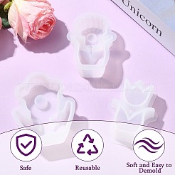 3Pcs 3 Styles DIY Candle Silicone Molds&nbsp;SIMO-CJ0001-02