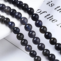 Natural Iolite/Cordierite/Dichroite Beads Strands&nbsp;G-S376-005A