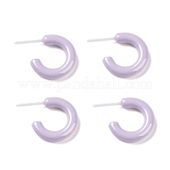 Hypoallergenic Bioceramics Zirconia Ceramic Ring Stud Earrings&nbsp;EJEW-Z023-02E