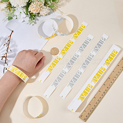 200Pcs 2 Colors VIP PP Plastic Waterproof Bracelets&nbsp;BJEW-SP0001-33