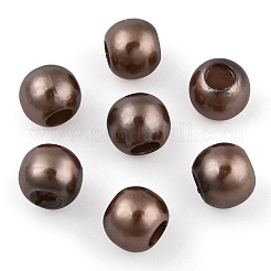 ABS Plastic Imitation Pearl European Beads&nbsp;MACR-R530-12mm-A46