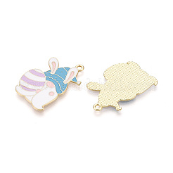 Alloy and Enamel Pendants&nbsp;ENAM-T021-21F