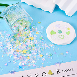 100G Plastic Sequins Beads&nbsp;PVC-TA0001-04E