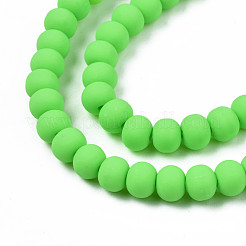 Handmade Polymer Clay Beads Strands&nbsp;CLAY-N008-053-07