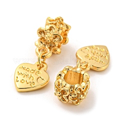 Tibetan Style Alloy European Dangle Charms&nbsp;PALLOY-F199-22G