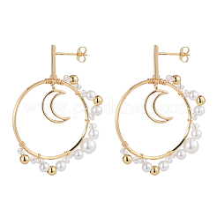 Dangle Stud Earrings&nbsp;EJEW-JE04065-02