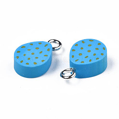 Handmade Polymer Clay Charms&nbsp;CLAY-S096-015