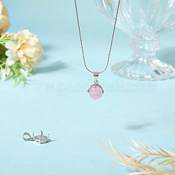2Pcs Rhodium Plated 925 Sterling Silver Basket Pendant Settings&nbsp;STER-BBC0008-80