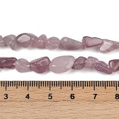 Natural Madagascar Rose Quartz Beads Strands&nbsp;G-Q060-D11