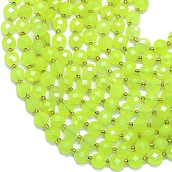 Natural Dyed White Jade Beads Strands&nbsp;G-K389-B14-01