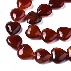 Natural Red Agate Beads Strands&nbsp;G-S364-097