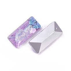 K9 Glass Rhinestone Pendants&nbsp;RGLA-F060-001VL