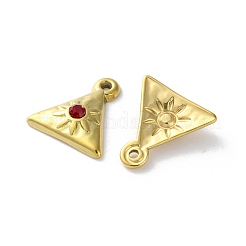 Ion Plating(IP) 304 Stainless Steel Charms&nbsp;STAS-Z099-05G