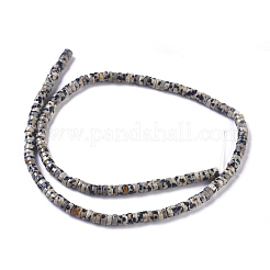 Natural Dalmatian Jasper Beads Strands&nbsp;G-I265-08
