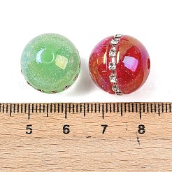 Resin Round Beads&nbsp;RESI-P046-03A-M