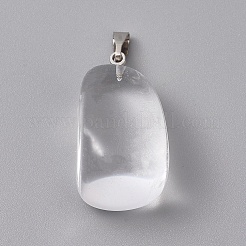 Natural & Synthetic Mixed GemstonePendants&nbsp;G-K302-BM