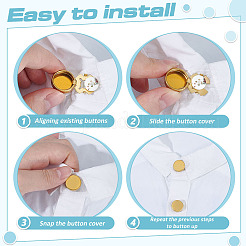 20Pcs Brass Cufflinks&nbsp;KK-ME0003-85
