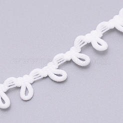 Chinlon Elastic Force Lace Trim Cotton String Threads for Jewelry Making&nbsp;EW-WH0009-01A