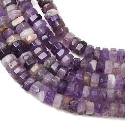 Natural Amethyst Beads Strands&nbsp;G-G317-A22-3X6MM