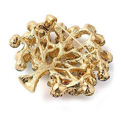 Christmas Alloy Colorful Rhinestone Brooches&nbsp;JEWB-U009-10B