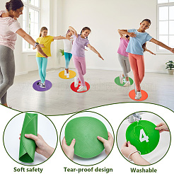 TPE Sports Number 1~24 Spot Markers for Soccer&nbsp;AJEW-WH0596-836