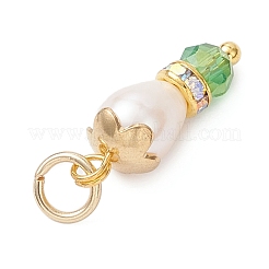 7Pcs 7 Colors Natural Cultured Freshwater Pearl Pendants&nbsp;PALLOY-JF04688