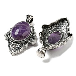 Natural Amethyst Big Pendants&nbsp;G-Z050-03C