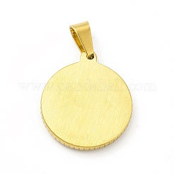 PVD Vacuum Plating 304 Stainless Steel Pendants&nbsp;STAS-A073-03G-03