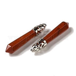 Natural Red Jasper Pointed Big Pendants&nbsp;G-Z055-01P-18