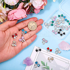 32Pcs 8 Styles Alloy Pendants&nbsp;FIND-CA0001-52