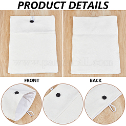 Cotton & Linen Book Sleeve with Button & Front Pocket&nbsp;ABAG-WH20005-14C-01