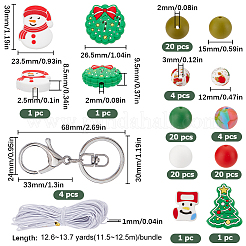 DIY Christmas Keychain Making Kit&nbsp;DIY-SC0022-54