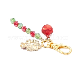 10Pcs 10 Styles Christmas Theme Alloy Enamel Pendant Decoration&nbsp;HJEW-JM03914