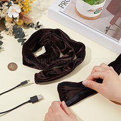 2Pcs Velvet Cloth Dust Cover for Chandelier Hanging Chain&nbsp;AJEW-BC0010-49A