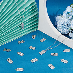 20Pcs 2 Styles Alloy Rhinestone Pendants&nbsp;FIND-SC0013-90